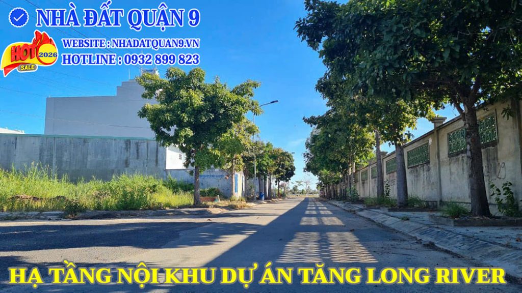 Hạ tầng khu dự án Tăng Long River View