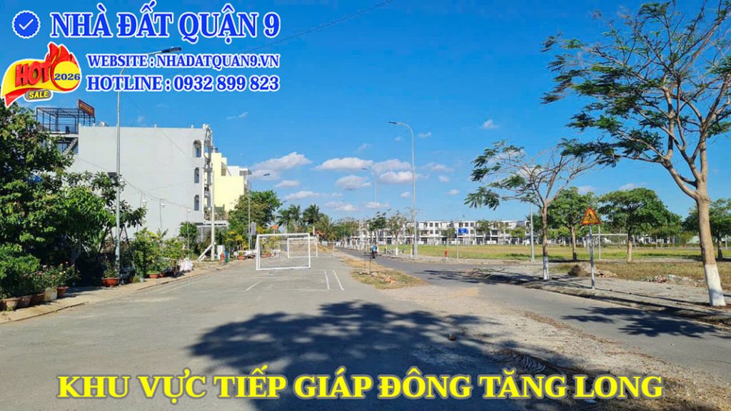 Khu vực tiếp giáp dự án Đông Tăng Long