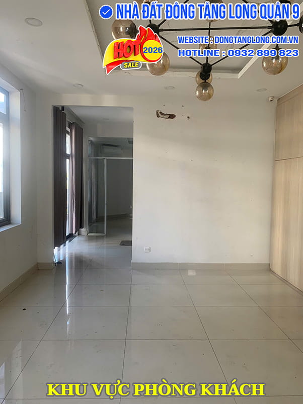 Khu vực phòng khách Đông Tăng Long