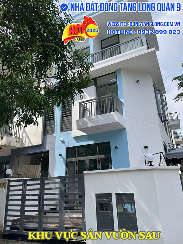 Khu vực sân sau Đông Tăng Long