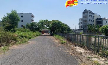 Đường ven lạch sông khu Tăng Long River View