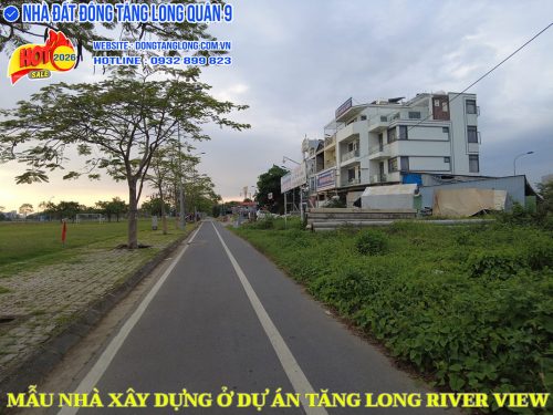 Mẫu nhà xây dựng ở dự án Tăng Long River View