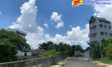 Hạ tầng dãy E đất nền sổ đỏ khu dân cư Tăng Long River View