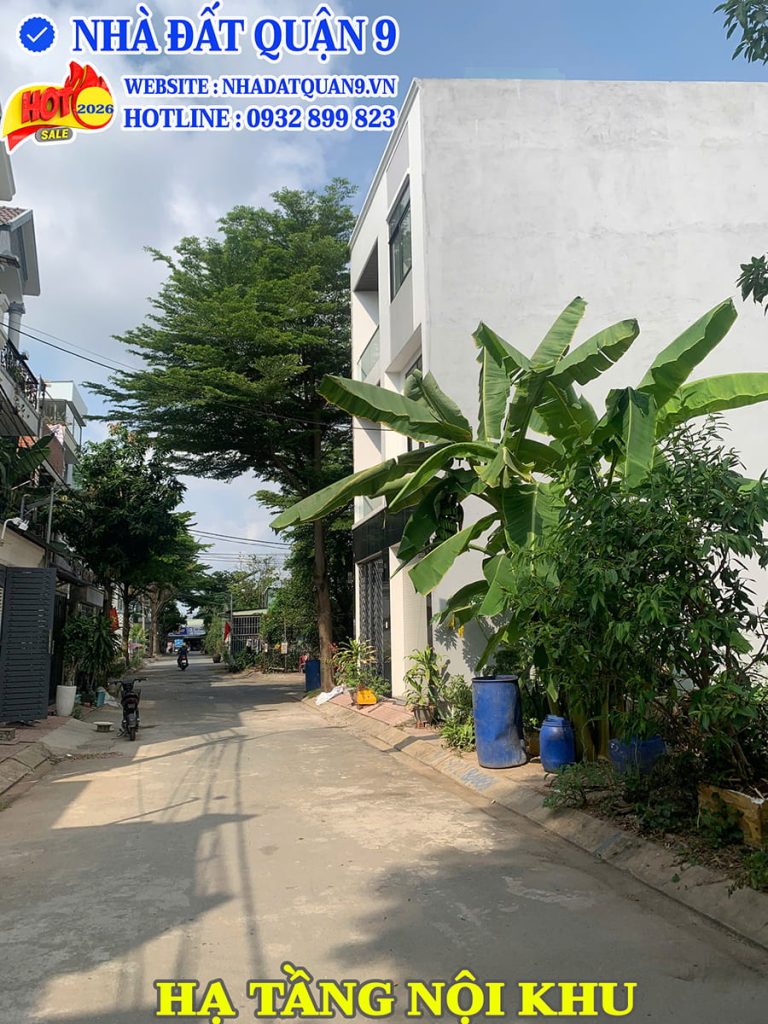 Hạ tầng nội khu dân cư Vạn Xuân Đường 8