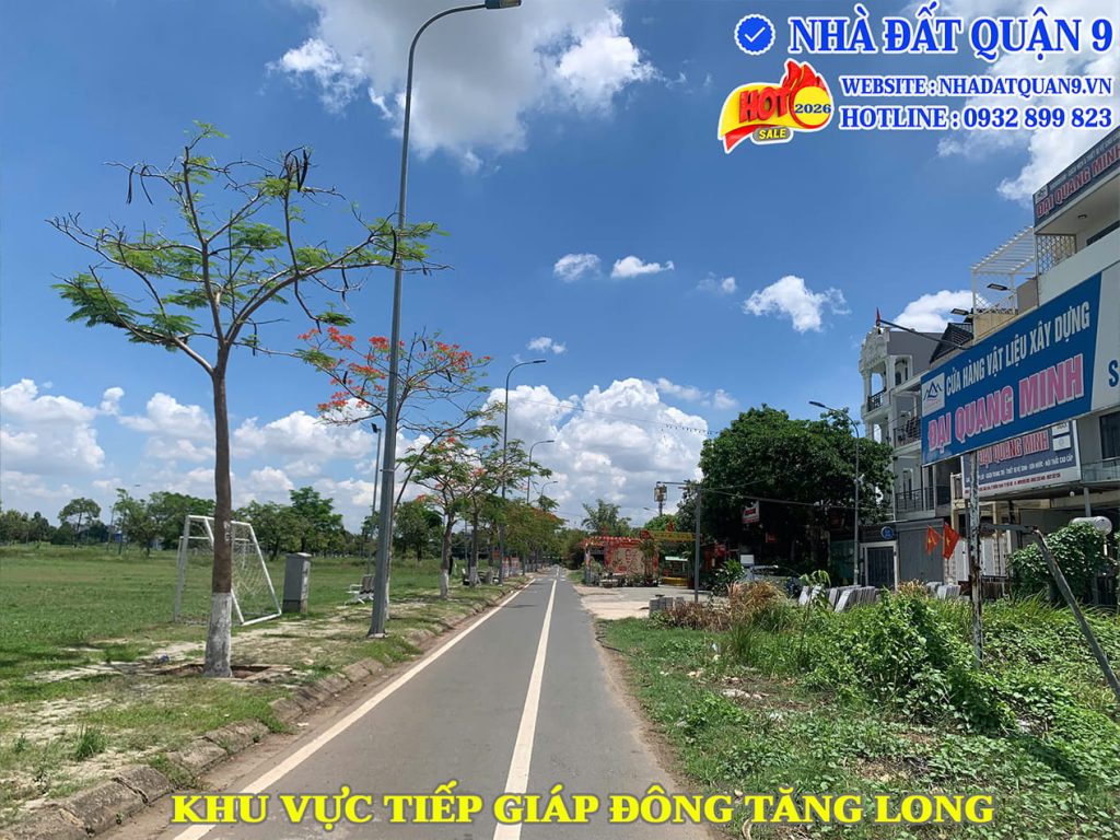 Khu vực tiếp giáp dự án Đông Tăng Long