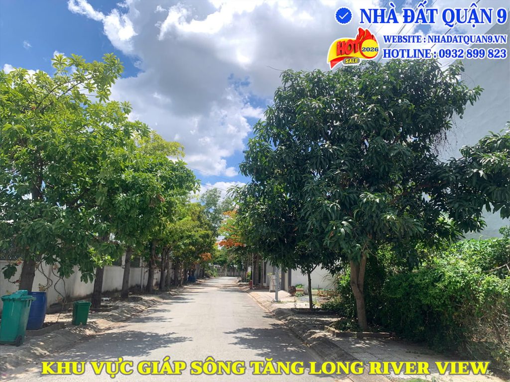 Tăng Long River View khu vực giáp sông