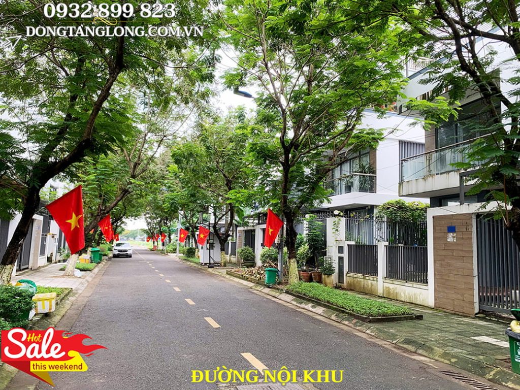 Đường nội khu biệt thự Đông Tăng Long