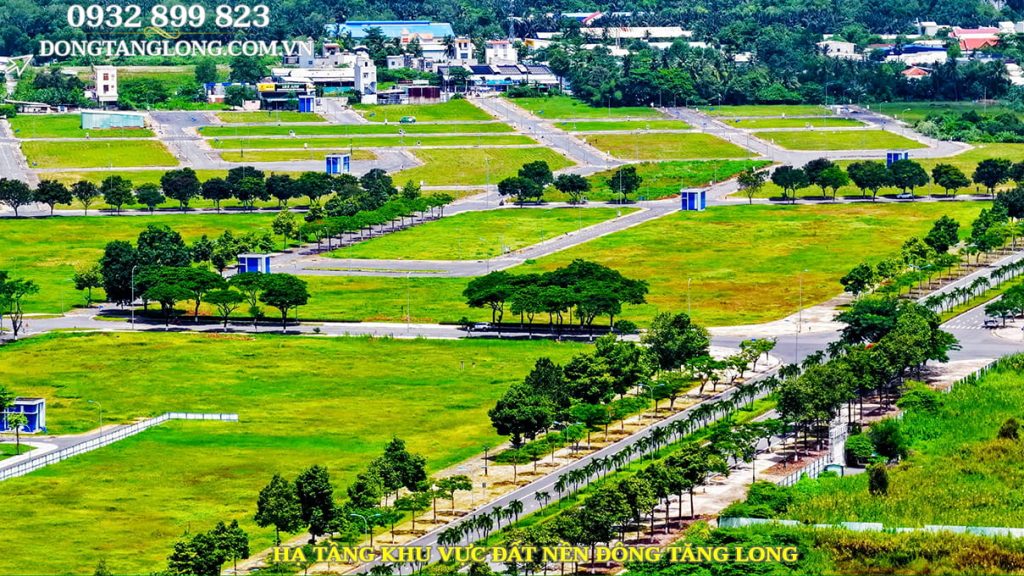 Hạ tầng đất nền sổ đỏ Đông Tăng Long