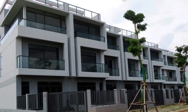 Khu nhà phố Đông Tăng Long Hưng Gia