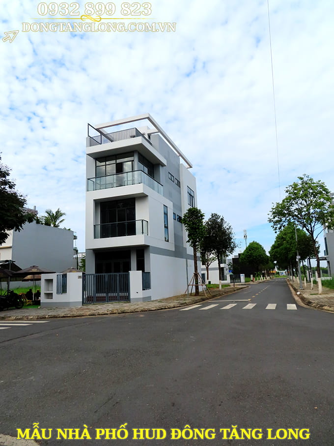 Mẫu nhà phố HUD Đông Tăng Long