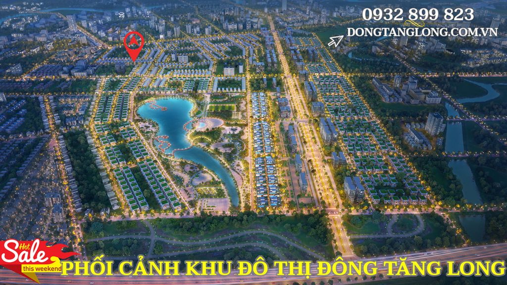 Phối cảnh khu đô thị Đông Tăng Long
