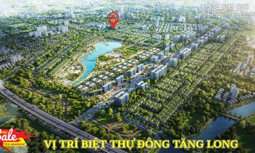 Vị trí biệt thự Đông Tăng Long