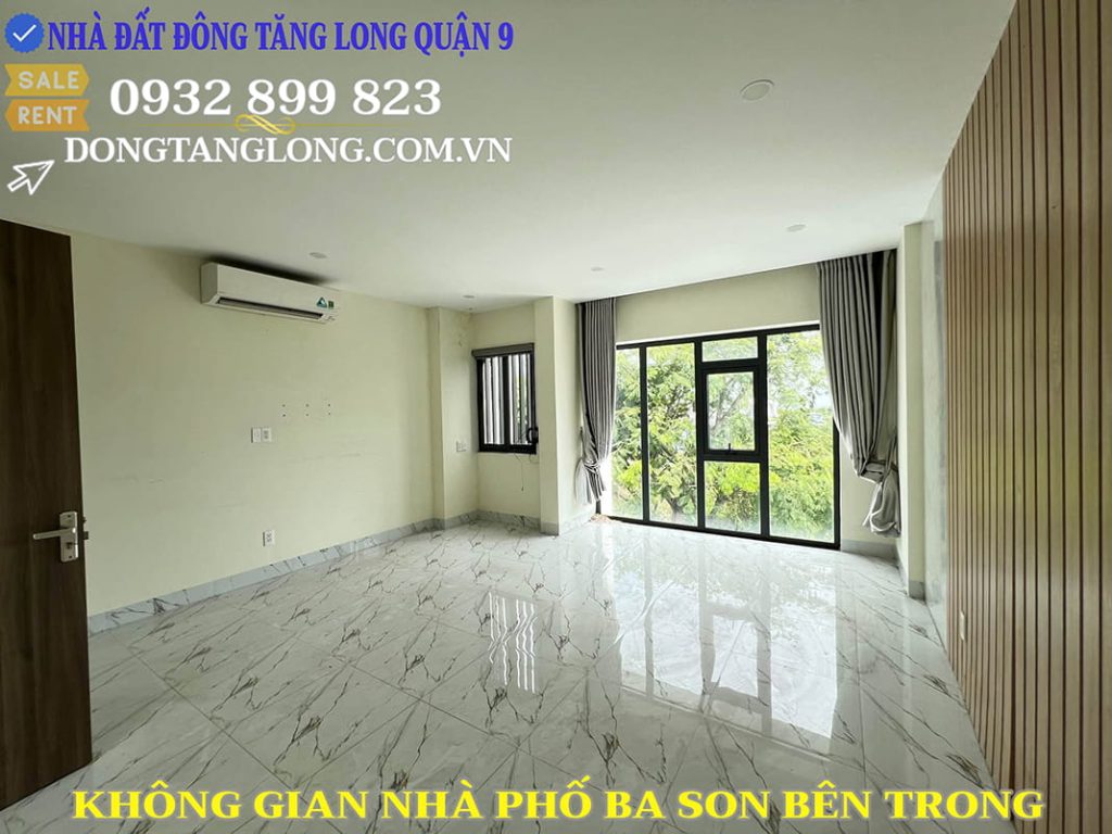 Không gian nhà phố Ba Son bên trong